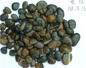 Black Marble Pebble Stone