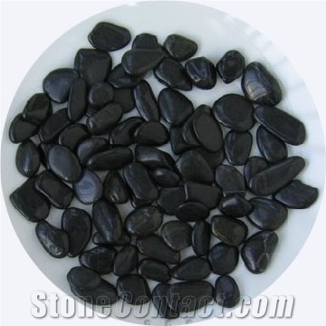 Black Pebble Stone, River Pebble Stone