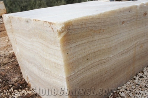 Mugla Royal Onyx Block, Turkey Yellow Onyx