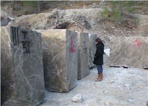 Turkish Emperador Dark Marble Block, Fethiye Dark Emperador Marble