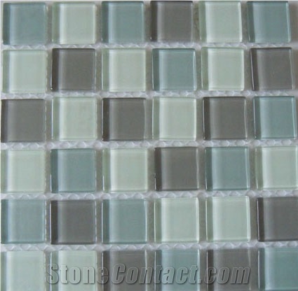 Crystal Glass Color Mixed Mosaic CTR-GB-S002