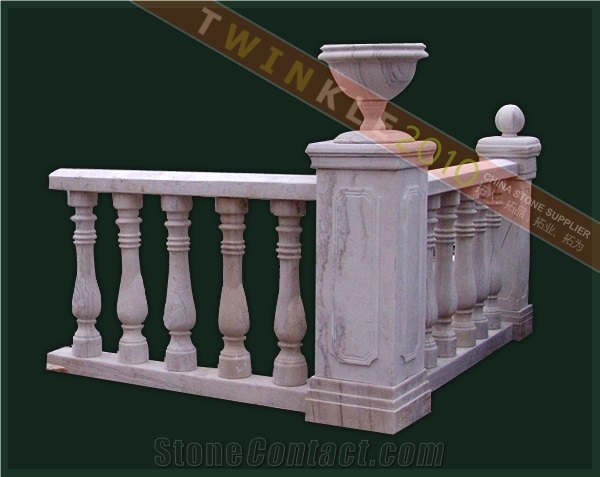 Beige Snadstone Balustrade