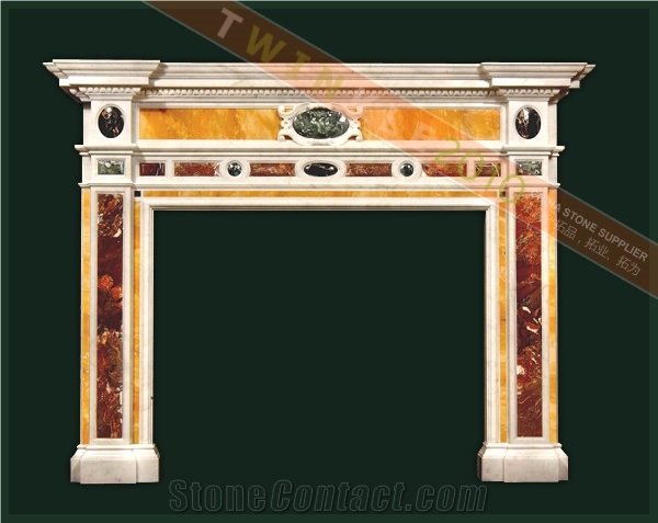 Marble Fireplace Mantel