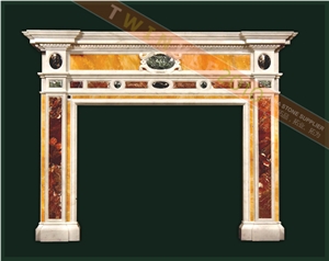 Marble Fireplace Mantel