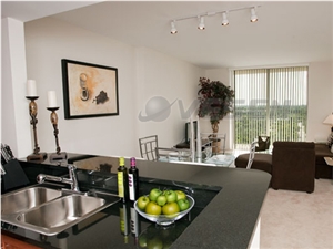 Absolute Black Granite Kitchen Countertops