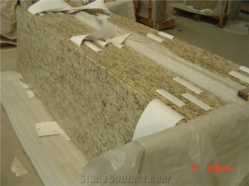 Prefabricated Countertops, Yellow Granite Countertops