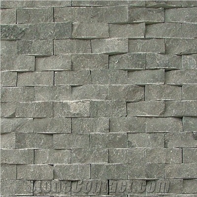Broken Grey Bluestone Mosaic
