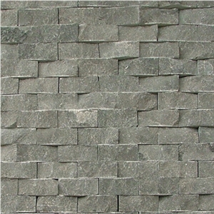 Broken Grey Bluestone Mosaic