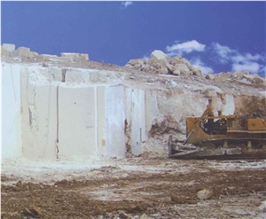 Rojan White Travertine Block