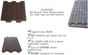 Granite Paving Tiles