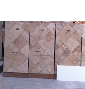 Classic Beige Travertine Pattern