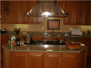Tropical Brown Granite Counter Top