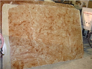 Fethiye Rose Light Marble Slabs, Turkey Red Marble