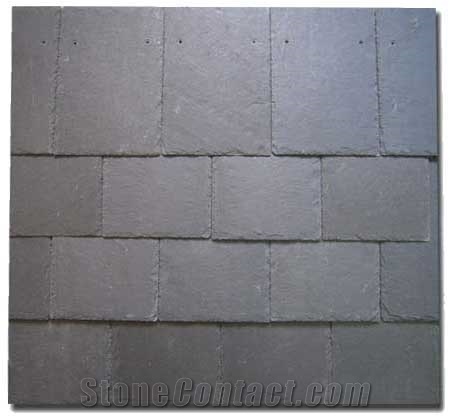 Black Roofing Slate Tile