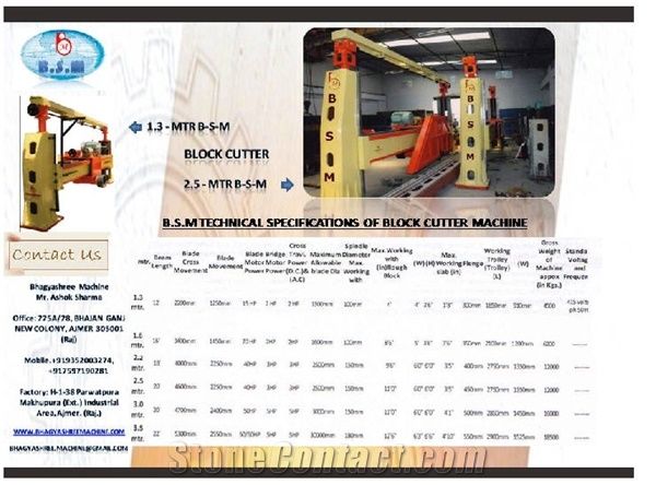 Automatic Block Cutter