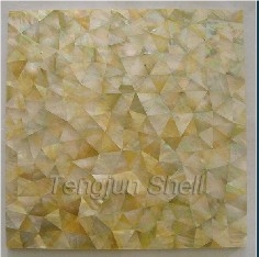 Shell Mosaic Tiles Crazy Triangular Shell Mosaic Tiles Crazy Triangular