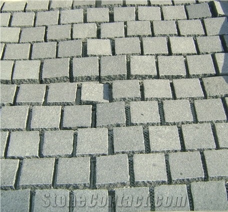 Grey Granite Cobble Stone