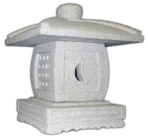 Grey Granite Lantern