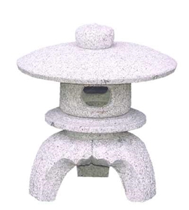 White Granite Lantern