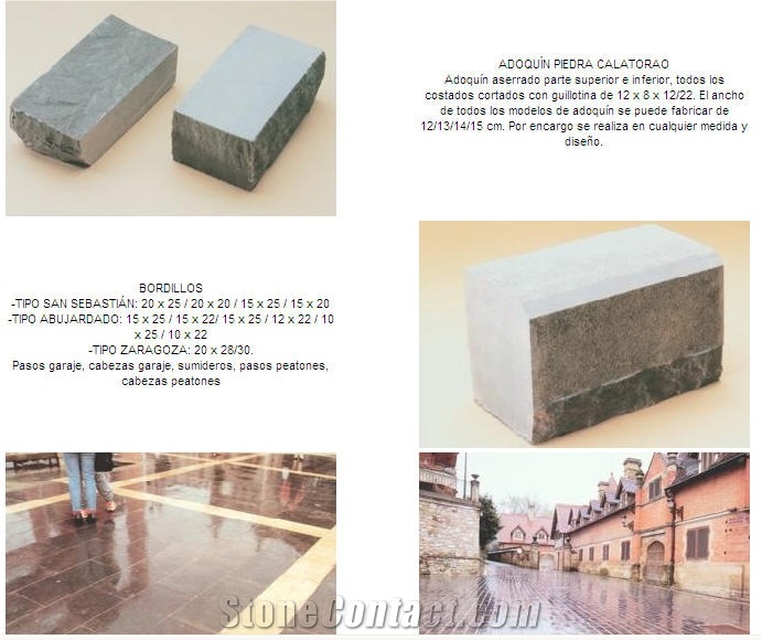 Piedra De Calatorao Limestone Paving Stone,Negro Calatorao Limestone Cobble Stone