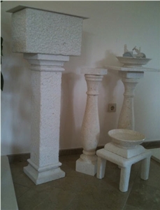 Veselje Unito a, Balustrades, Beige Limestone