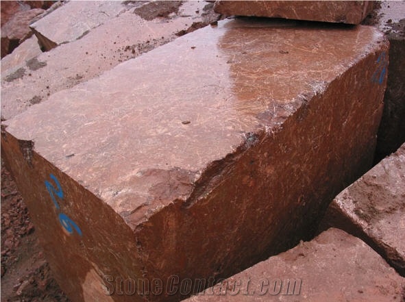 Turkish Coffe Gold Marble Blocks,Turkey Red Marble