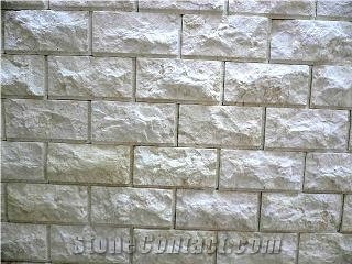 9 Split Face Blue Stone Mushroom Cladding