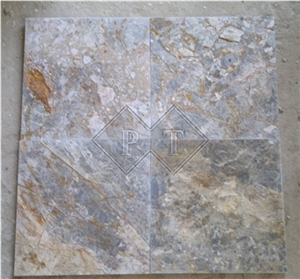Vietnam Gris Nebula Marble Tile
