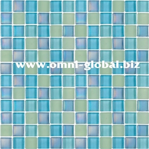 Crystal Mosaic, Glass Mosaic Tile Crystal Mosaic, Glass Mosaic Tile