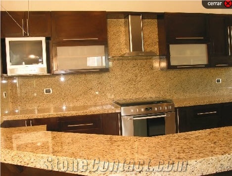 Yellow Granite Countertops