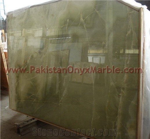 Afghan Green Onyx Slabs