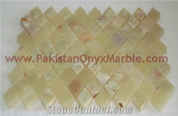 Light Green Onyx Mosaic Tiles for Kitchen