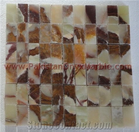 Light Green Onyx Mosaic Tiles