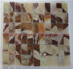 Light Green Onyx Mosaic Tiles