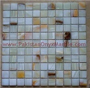 Light Green Onyx Mosaic Tiles