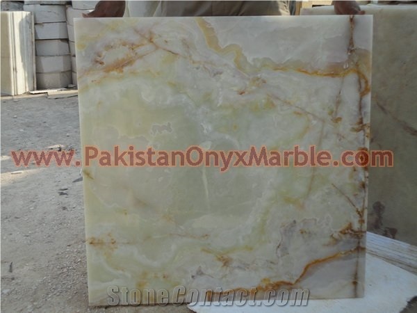 Light Green Onyx Tiles