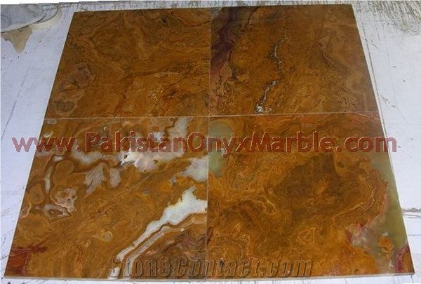 Multi Brown Onyx Tiles