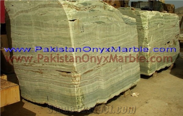 Natural Green Onyx Blocks