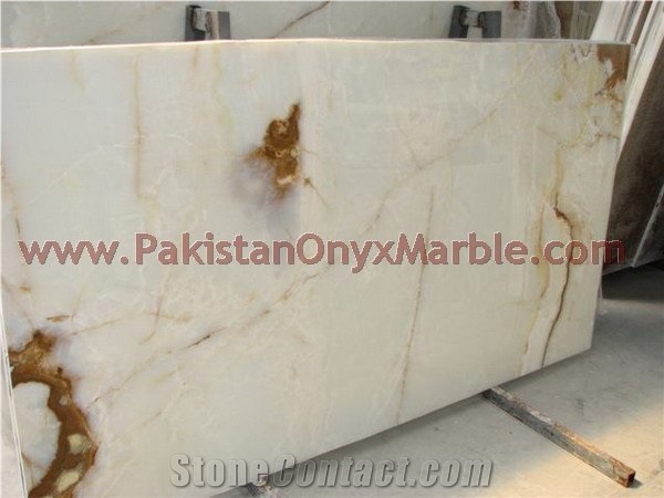 Natural White Onyx Slabs