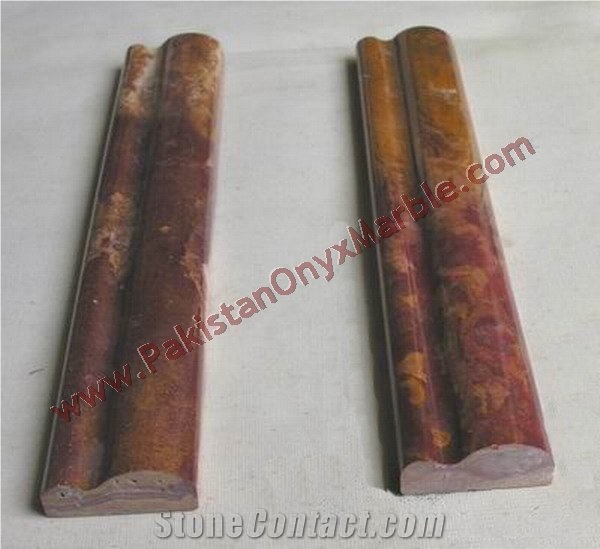 Pakistan Green Onyx Molding, Border Line