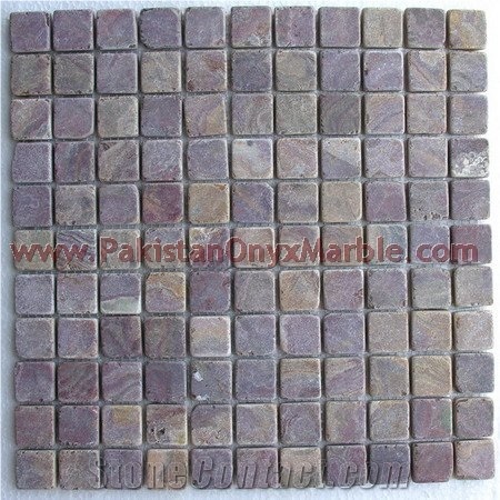 Red Onyx Mosaic Tiles