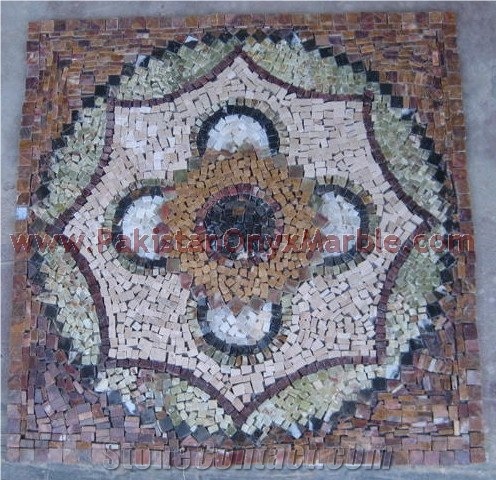 Square Mosaic Medallions