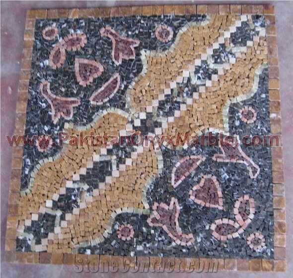 Square Mosaic Medallions