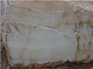 Extra White Onyx Block