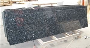 Blue Pearl Granite Kitchen Countertop, Pearl Blue Granite Countertop