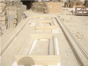Beige Sandstone Windowsill