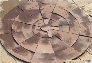 Chocolate Sandstone Paving
