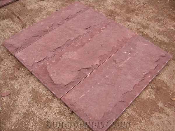 Red Sandstone Walls