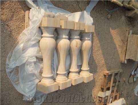 Yellow Sandstone Baluster