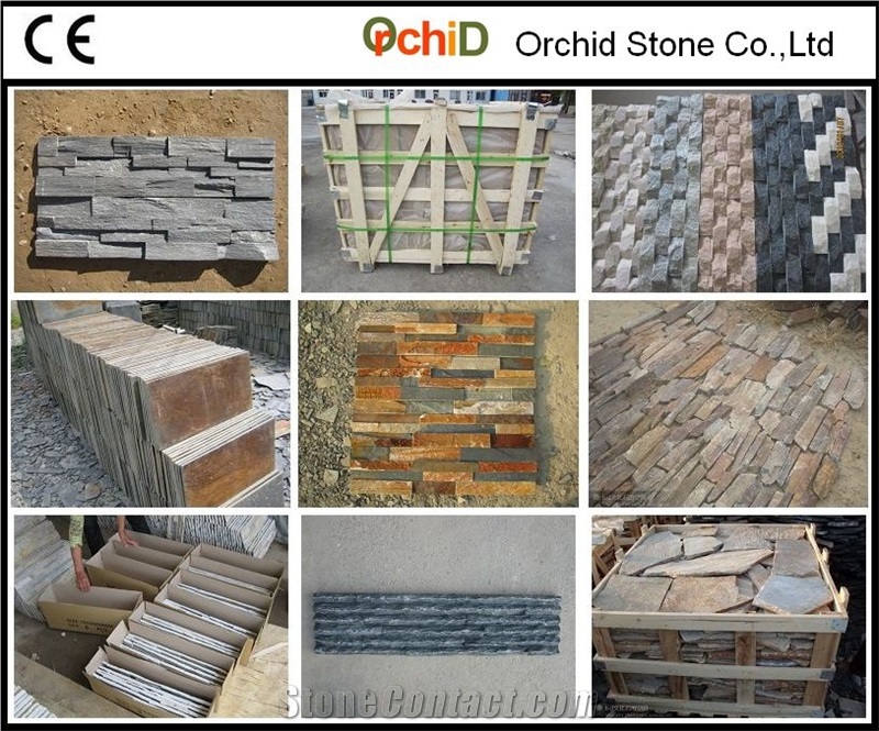 Slate Cultured Stone, Ledge Stone